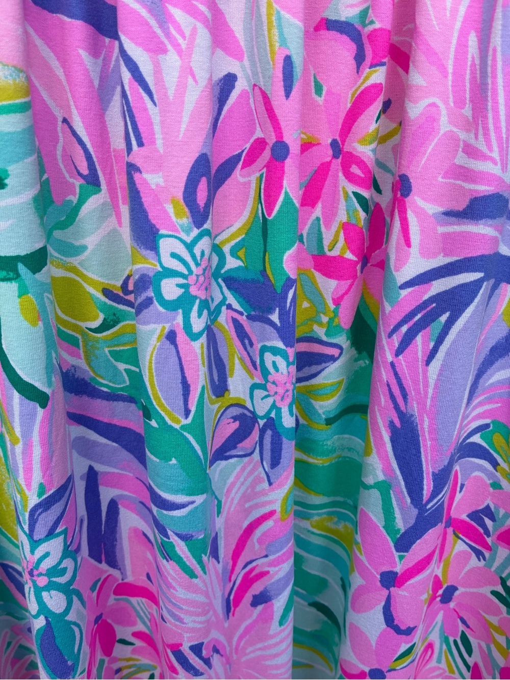LILLY PULITZER Mirella Maxi Dress “It Was All A Dream” Floral V Neck Size M - Picture 10 of 12